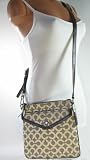 NEW AUTHENTIC COACH CHARM OP ART SWINGPACK CROSSBODY MESSENGER BAG