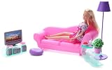 Logitoys - 5738650LO - Poupée et Mini Poupée - Lolly + Salon