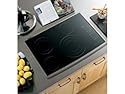 GE Profile PP945 30" Built-In CleanDesign Electric Cooktop, 12"/9"/6" Tri-Ring Element, Electronic