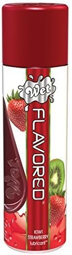 Wet Flavored Water Based Gel Lubricant, Kiwi Strawberry, 3.5 Ounce by Wet Lubricant