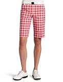 Puma Golf Women's Golf Pattern Bermudas Golf Short,barberry,14