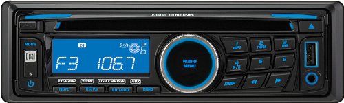 Dual XD6150 AM/FM/CD Receiver with 3.5mm Auxiliary Input, USB Charging Port and Detachable Face Picture