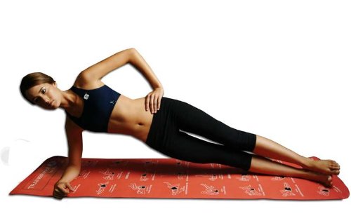 TRAINERmat Abs - Illustrated Exercise Mat (w/Perfect-Form DVD)