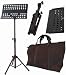 Audio2000'S Portable Metal Sheet Music Stand with Carrying Bag (for Orchestra) AST438...