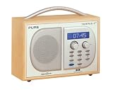 Pure  TEMPUS-1XT, DAB Radio with Clock  Alarm , Maple