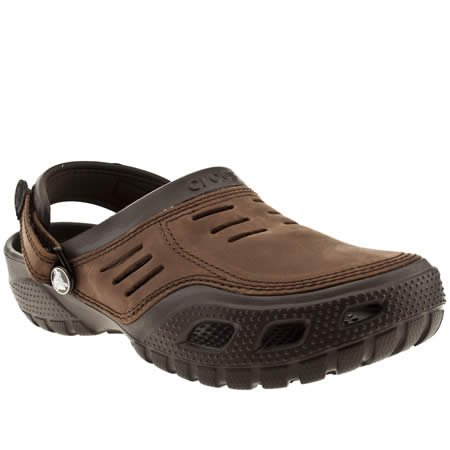Crocs Yukon Sport - 9 Uk - Brown - Leather