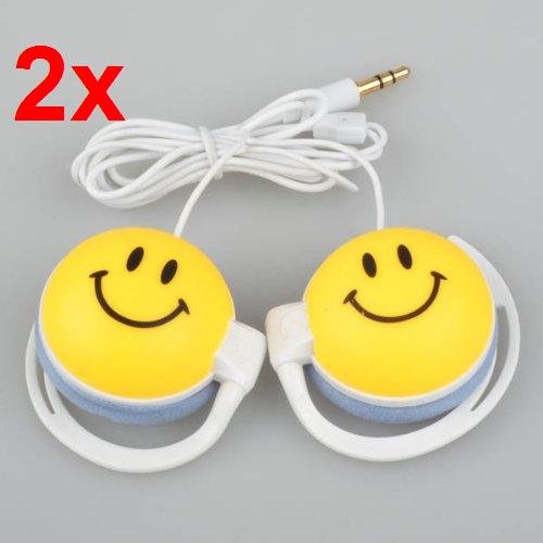 Neewer 3.5mm Stereo Earphones Headphones For iPod iPhone MP4 MP3 Players -Qty: 2