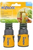 Hozelock 2050AV 1/2 - 5/8-inch/ 12.5 - 15mm Hose End Connector for Hose (Twin Pack)