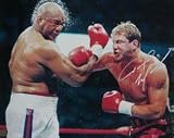 Tommy Morrison Signed 16X20 Photo - Vs Foreman