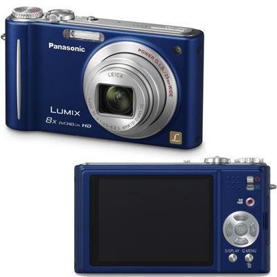 Panasonic Lumix DMC-ZR3 14.1 MP Digital Camera with 8x Optical Image Stabilized Zoom and 2.7-Inch LCD (Blue)