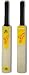 Reebok IPL Chennai Super Kings Miniature Autograph Cricket Bat