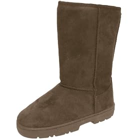 JC Fashion Boots Faux Suede Lug Sole Boot