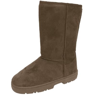 Journee Collection Boots Faux Suede Lug Sole Boot