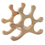 6 Bottle Organic Shape Wine Rack