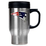 Great American New England Patriots Free Form Logo Stainless Steel Travel Mug