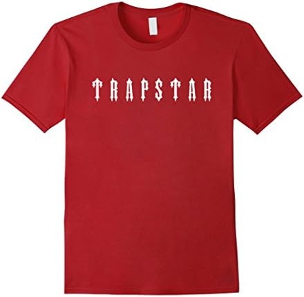 Men's Trapstar T-shirt Large Cranberry