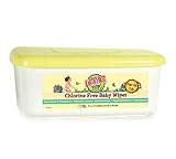Earth's Best TenderCare Chlorine Free Baby Wipes, 80-Count Tub (Pack of 12) (960 Wipes)
