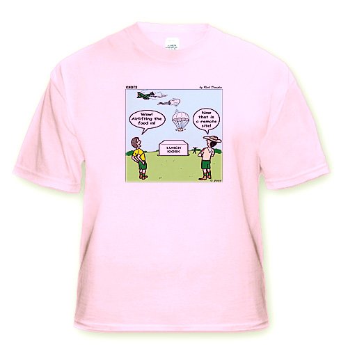 Airlifting Food - Jamboree Lunches - Adult Light-Pink-T-Shirt Large