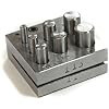 SE Disc Cutter with 7 Punch Sets, Sizes 1/4" to 5/8"