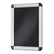 Clip-Frame Aluminum Sign Holder, 8-1/2 x 11, Silvertone
