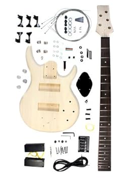 Stellah Kit Guitare Basse 5 Cordes A Monter Soi Meme A184