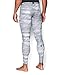 Under Armour Men's HeatGear Armour Printed Compression Leggings, Steel (036)/Black, Large