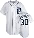 Magglio Ordonez White Majestic Authentic 2009 Home On-Field Detroit Tigers Jersey - 40