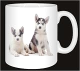 Review Advanta  / HUSKY PUPPIES Coffee Mug
