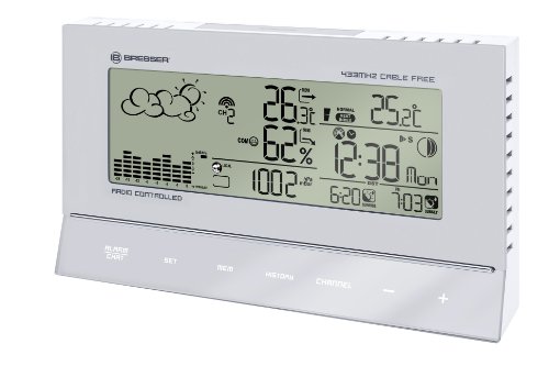 Bresser Wetterstation BF-7 - Funkwetterstation mit Thermo/Hygro-Au&szlig;ensender
