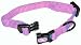 Hamilton "Fits All" 3/8" Adjustable Nylon Dog Collar, Lavender, X-Small (7-12 in)