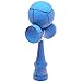 Blue & Black Full Cracked Kendama And Extra String