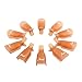 Kingfansion 10PC Plastic Nail Art Soak Off Cap Clip UV Gel Polish Remover Wrap Tool