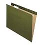 Pendaflex Recycled Standard Green 1/5-Cut Tab Hanging File Folders, 25 per Pack (81602)