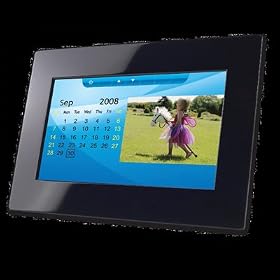 Hannspree SD7021 7-Inch Digital Photo Frame (Black) by Hannspree