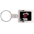 Miami Heat Domed Metal Keychain