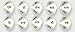 Set of 5 Dices - 10 Sided polyhedral - Word Hindi Numbers