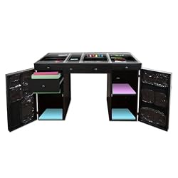 Original Scrapbox Ez View Black Craft Desk (Base 4, Base 2)