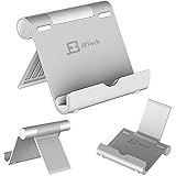 JETech&reg; Multi-Angle Mini Portable Durable Aluminum Tablet Stand for Apple iPad, iPhone 6s/6/5/4, Samsung Galaxy Tab, Galaxy S6 S5 S4, Note 5/4/3/2, E-readers and Smartphones