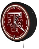 Texas A&M Aggies 20 Neon Clock
