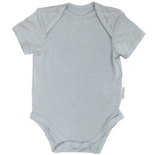 Silkberry Baby Bamboo Unisex-Baby Newborn Short Sleeve Onesie