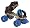 Hudora 24500 Rollschuh Modell 3001, Größe 28 - 40