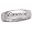 Personalized 5mm. Polished Sterling Silver Band with Name Outside- 7