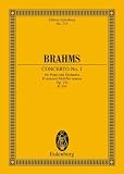 Piano Concerto No.1 in d minor, Op. 15. Miniature Score