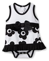 Mud Pie Pleated Ruffle All In One Dress - 12 - 18 months