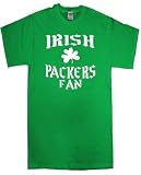 IRISH PACKERS FAN SHAMROCK IRELAND PRIDE KELLY GREEN T SHIRT jersey