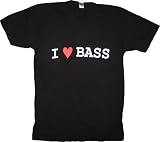Urban Outfitters - I Heart Love Bass MAdM Melissa Auf der Maur Black T-Shirt Tee