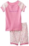 Calvin Klein Girls 2-6X Short Set