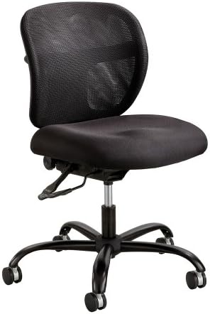 Vue Big and Tall Armless Mesh Back Chair