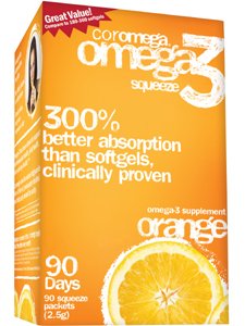 Coromega Coromega Orange 90 Pkts Coromega Coromega Orange 90 Pkts