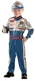Speedway Superstar Race Car Driver Costume Toddler Boy - Toddler 3-4